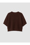 Rmz Gi̇yi̇m Farkiyla Zero Roba Collar Openwork Women's Knitwear Sweater - 3