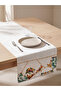 Rmz Gi̇yi̇m Farkiyla Embroidered Run Table Runner X150 cm
