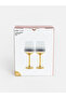 I Footed Glass Cup Set of 2 350 ml from Freezen Store - 3