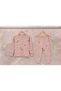 Girl's Pink Cute Animal Teddy Bear 100% Cotton Pajama Set - 2