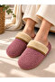 Women's Plush House Slippers Soft Sole Flat Closed Front Warm Winter Comfortable House Slippers - 2