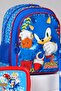 X Dekomus Licensed Large Size School Bag, Lunch Box and 600 ml Dual Function Lid Steel Water Bottle Set - 2