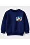 Sweatshirt Solda Small Printed Levski Sofia Cotton 3 Threads Without Fringes Children's Sweatshirt