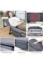 Folding Camping Bed with Adjustable Backrest, Portable Padded Lounge Cot, Foldable Sleeping Bed with Side Pocket for Home, Travel & Outdoor Use - 4