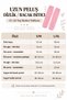 Young Girl Plush Long Flexible Knee Pads Stylish Winter Warm Knee Pads Leg Protector Plush Knee Leg Warmer - 3