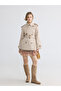 Quality Pieces from Çelebi Store Jacket Roba Collar Belted Women's Trench Coat - 3