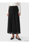 Alita City Lcw Modest Black Embroidered Long Women's Skirt with a Difference - 2