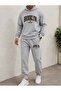 Men's Brooklyn New York Summer Printed Hooded Tracksuit Set