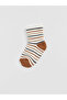 Esvab • Modern & Distinctive Striped Baby Boy Socks, Pack of 4 - 3