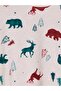 Mixed Patterned Boys' Pajama Set (W6) - 4