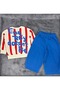 Boys' Cotton 3-Ply Striped Sweatshirt and Pants Set 2-8 Years - 5