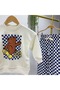Boys' 3-Ply Cotton Skateboard Sweat Suit with Checkerboard Pattern, Top and Bottom Set, Ages 2-8 - 3
