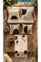 Modern Geometry 4-Piece Cushion Cover + 1 Runner Set – 43X43 cm Double-Sided Cover, 40X140 cm Runner - 2