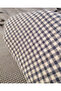 Navy Blue Bone Gingham Interlock Knitted Fabric Cardigan & Sweater Width: 140cm - 6