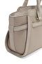 Women's Beige Long Strap Classic Shoulder Bag Ab100033Sf - 8