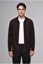 Standard Fit Polo Collar Basic Zippered Knitwear Cardigan D3592Ax26Au - 3
