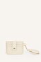 Women's Faux Leather Light Blue Card Holder I1088Axns