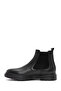 Fly Men's Black Thick Soled Leather Chelsea Boots Wm720010Dv - 3