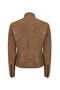 Sybil Women's Mink Short Suede Leather Jacket 26Wge570710 - 3