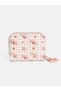 Brown Gingham Printed Women's Wallet - 2