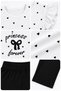 Girls' Princess Printed Heart Pattern Ruffle T-Shirt and Capri Leggings 2-Piece Set 1-3 Years - 3