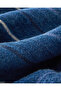 Melina Cotton Acrylic Single Blanket 150X200 cm Navy Blue - 3