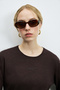 Lıa Women's Sweater Dark Brown - 5