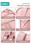 PU Diaper Bag Backpack, Multifunctional Maternity Bag, Baby Changing Bag with Insulated Pockets ＆USB Port, Waterproof Baby Travel Backpack Bag for Outdoor and Travel, Large Capacity - 6