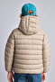 Windproof Waterproof Hooded Inflatable Coat with Pockets for Boys E8688A826Au - 5