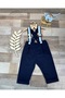 Carousel Concept 1 Year Old Pants Overalls Shirt Bow Tie Birthday Outfit - 2