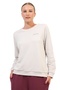 Sweatshirt Women's Beige We 16Digo