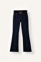 High Waist Flare Fit Jean Pants (26 Wn) - 3