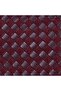 Unisex Burgundy Hand Knitted Suede Leather Shopper Bag - 7