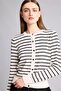 Regular Fit Striped Cardigan (26 Au) - 3