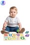Tak Çıkar Puzzle Shapes and Numbers 17 Pieces – Educational Puzzle with 2 Play Areas for Ages 1+ - 4