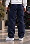 Men's Loose Fit Sweatpants Relaxed Fit Two Thread Sports Pants - 2