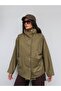 Large Pocket Stand Collar Jacket - 5