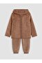 Plush Hooded Baby Boy Set (W6) - 2