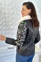 Stone Embroidered Inflatable Coat 7K070 - 4
