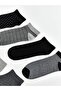 Mixed Patterned Men's Booties Socks 7-Pack (W6) - 2
