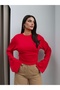 Side Gathered Long Sleeve Blouse - 4