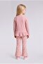 Ruffled Floral Ribbed Camisole 2-Piece Set for Baby Girl I2906A526Au - 4