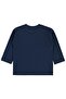 Basic Sweatshirt for 2-5 Years - Navy Blue - 2