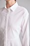 Fitted Bengalin Peplum Long Sleeve Shirt I4741Ax26Au - 4