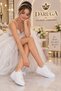 Pearl Detailed Bridal Shoes Lace-Up Wedge Sole Stylish and Comfortable Shoes - 2