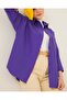 103901 Oversize Basic Hijab Shirt - Purple - 3