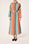 STRIPED SHIRT DRESS - 4