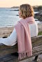 Pink Color Shoulder Shawl Scarf - 2