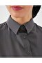 103901 Oversize Basic Hijab Shirt - Gray - 7