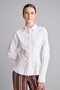 Fitted Bengalin Peplum Long Sleeve Shirt I4741Ax26Au - 3
